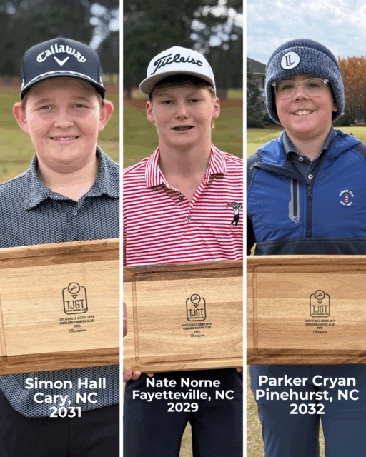 TJGT Fayetteville Junior Showcases Young Talent at Historic Highland Country Club