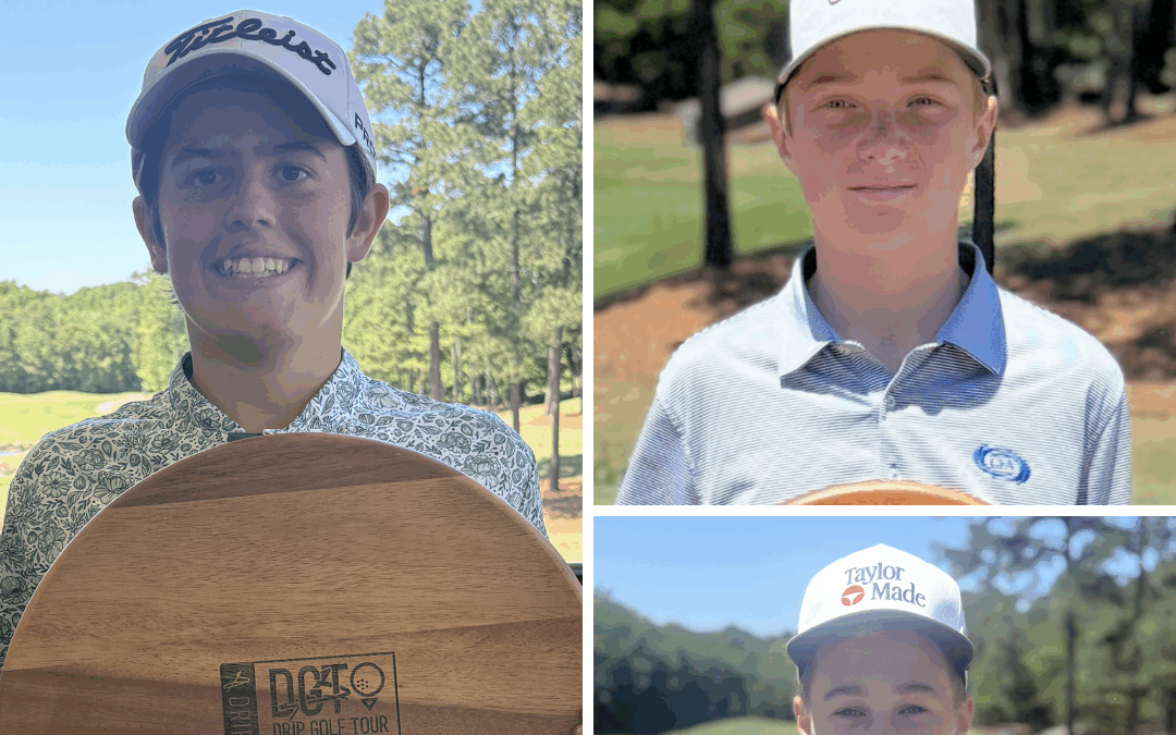 Boudwin, Wells, and Behrns Claim Titles at DGT Junior Open at Tillery